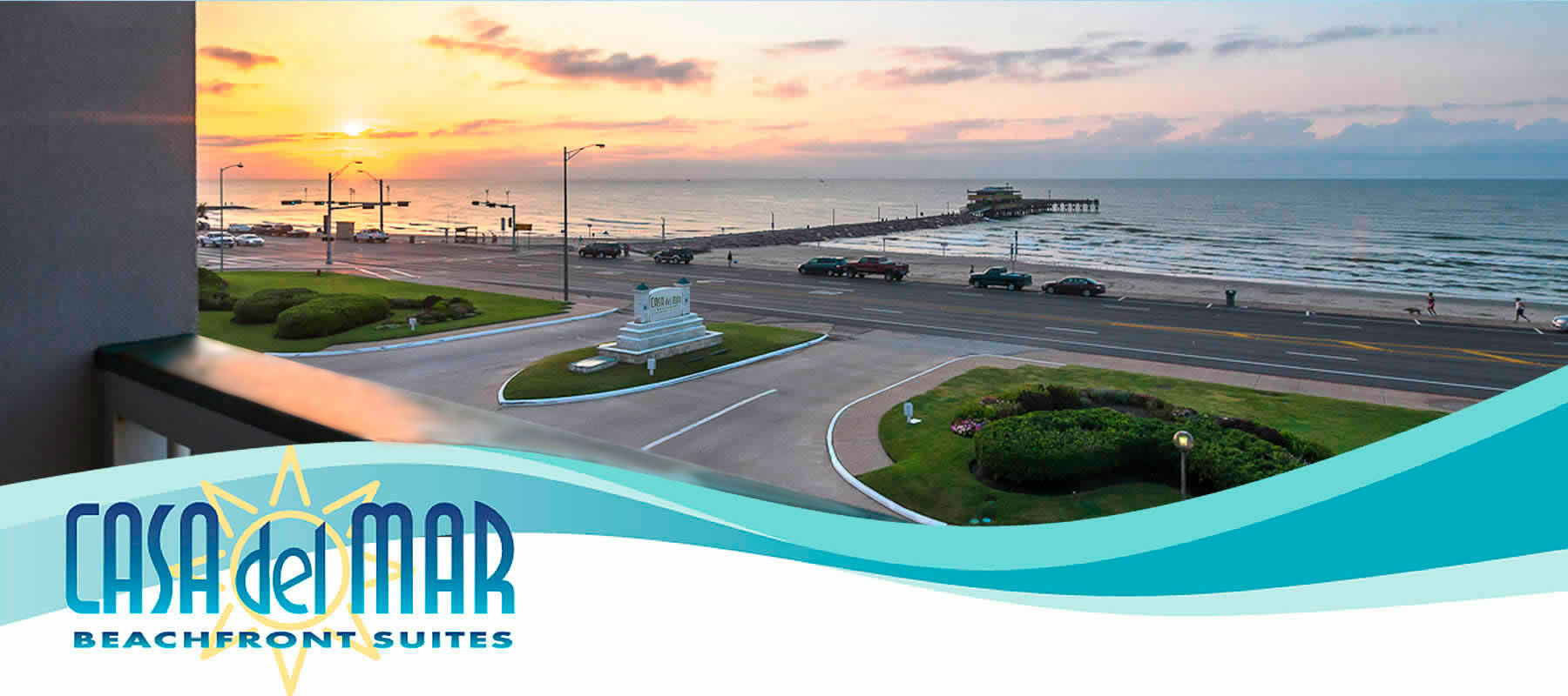 Casa Del Mar Beachfront Suites Galveston Esterno foto